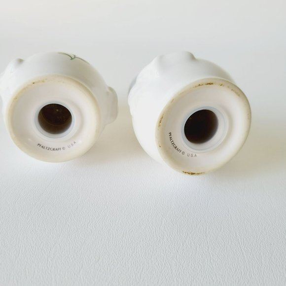 Snowman Salt & Pepper Shakers, Pfaltzgraff Winterberry Christmas Stoneware - Picture 8 of 10